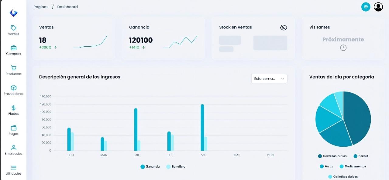Evan - Sistema de gestión comercial